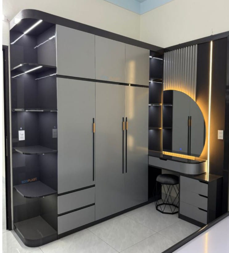 BBB(Modern Wardrobes)-4 - Bedroom Wardrobes